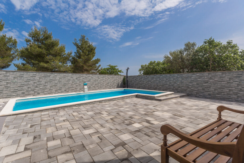 Pool of the Villa Adria.